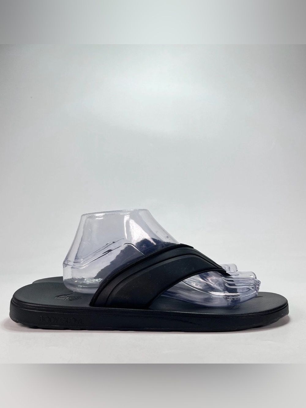 Body Glove Men’s Black Casual Beach Slides Flip Flops Sandals Size 9 M US